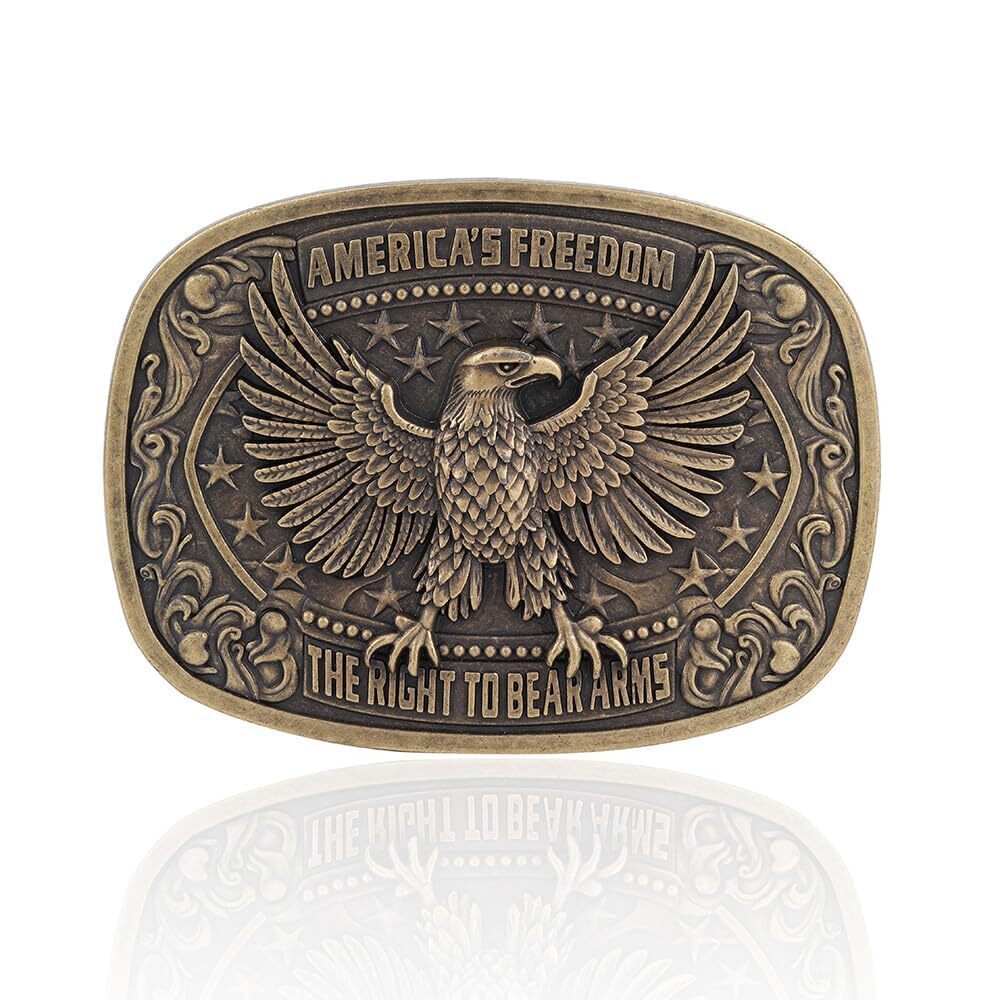 8365 Western Belt Buckle Personalized 's Belt Buckle Eagle Cowboy Buckles